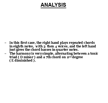 Repeatead chords VS bass notes