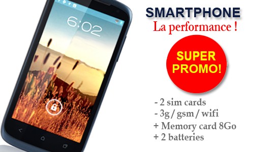 Smartphone android promos