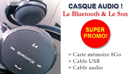 casque audio bluetooth