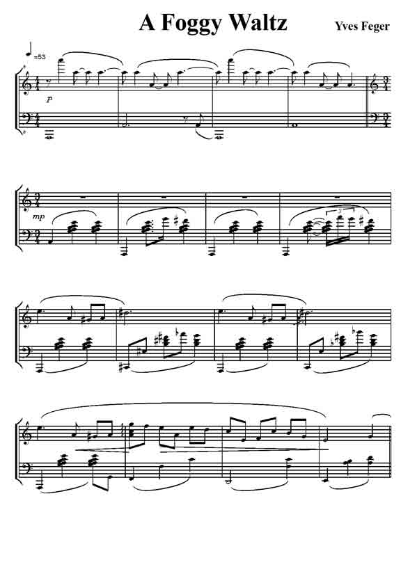 thème de musique de film pour piano facile