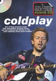 COLDPLAY PLAY ALONG GUITAR AUDIO CD (format boitier DVD)