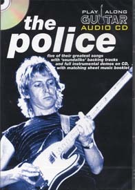 POLICE PLAY ALONG GUITAR AUDIO CD (format boitier DVD)