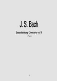 Bach - concerto brandebourg n°5