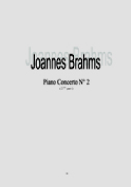 Brahms - Concerto piano n°2