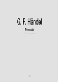 Haendel - Messie