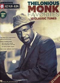 JAZZ PLAY ALONG VOL.91 THELONIOUS MONK FAV. Bb, Eb, C INST. CD