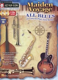 JAZZ PLAY ALONG VOL.1A MAIDEN VOYAGE ALL BLUES Bb, Eb, C INST. 2 CD