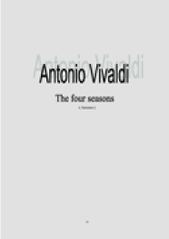 Vivaldi - Les 4 saisons