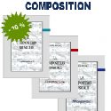 Toute la COMPOSITION  : 3 livres / 600 pages ! harmonie composition arrangement (Méthode en Français)
