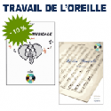 Travail de l'OREILLE MUSICALE ! 2 livres + 4 CD + dictées musicales