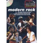 MODERN ROCK PLAY ALONG GUITAR AUDIO CD (format boitier DVD)