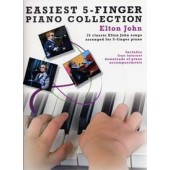 EASIEST 5-FINGER PIANO COLLECTION ELTON JOHN