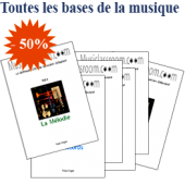 Toutes les BASES DE LA MUSIQUE ! Collection 10 Livres + 10 Dvd !