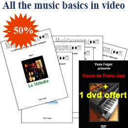 All THE BASICS OF MUSIC ! Collection 10 Books + 10 Dvd ! + 1 dvd jazz piano free ! (language: French)