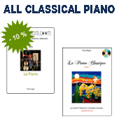 All the CLASSICAL PIANO ! 2 books + dvd + cd ! Method + easy pieces