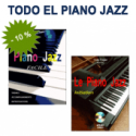 TODO EL PIANO JAZZ  !  2 libros + 1 dvd + 1cd ! Método DVD completo + piezas & improvisación 