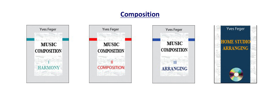 music-composition : harmony, composition, arranging and arrangeur-home-studio methods