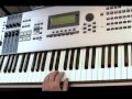 La gamme au piano