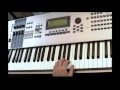 La gama al piano